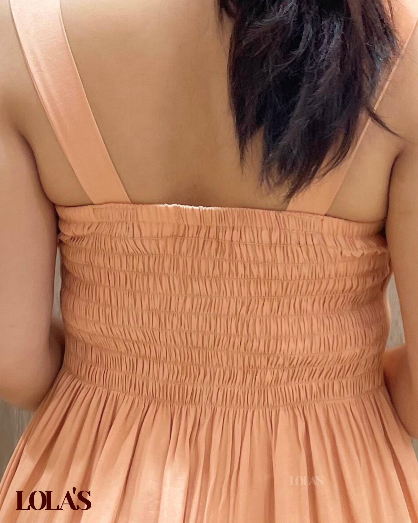 Eri Dress (Apricot)