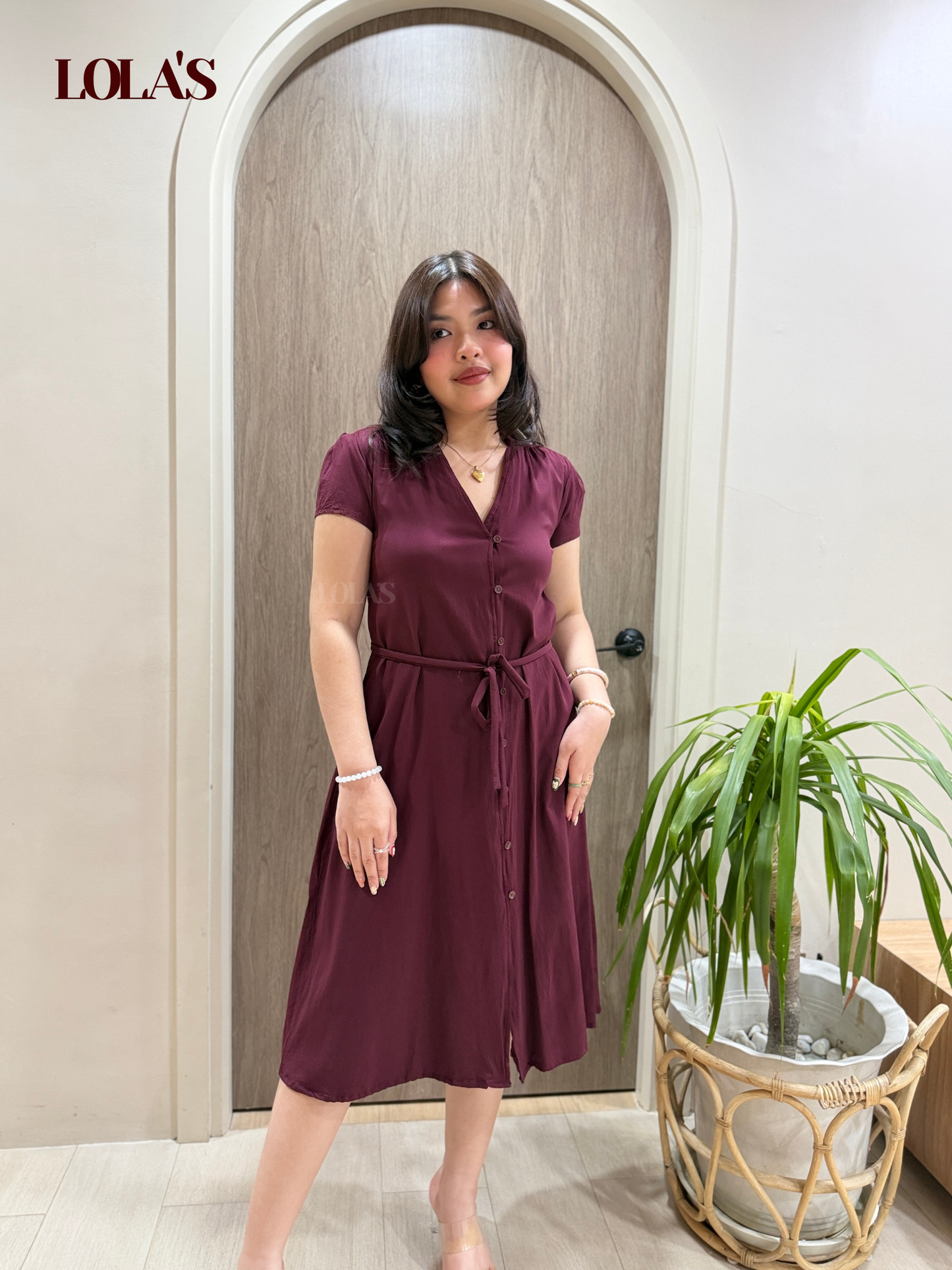 Kyle Dress (Wine)
