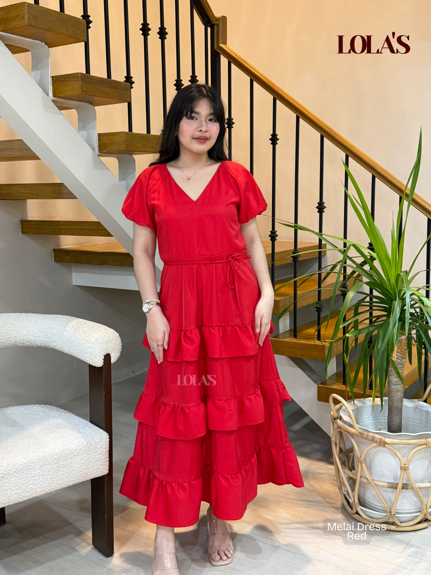 Melai Dress (Red)