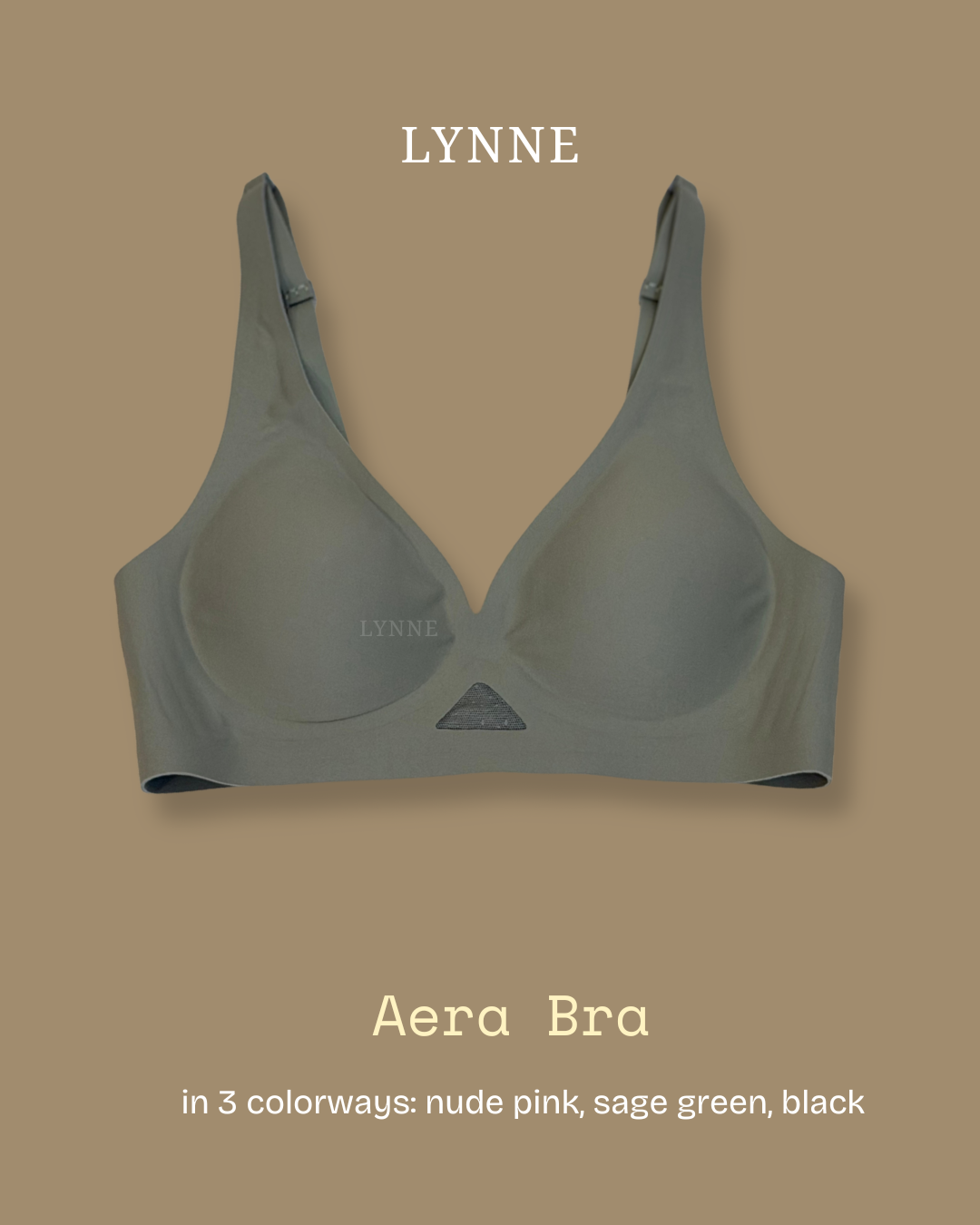 Aera Bra (Black) by Lynne
